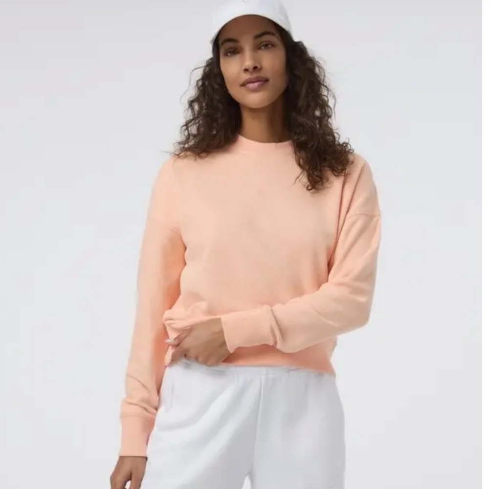 Vuori bright peach Sedona Crewneck Sweatshirt